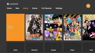 Crunchyroll screenshot
