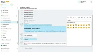Crust Enterprise Messaging screenshot