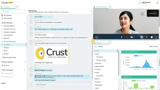 Crust Enterprise Messaging screenshot