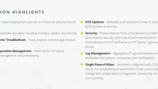 Cruz IoT Device Director screenshot