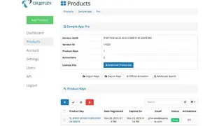 Cryptlex screenshot