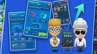 Crypto Idle Miner: Bitcoin mining game screenshot