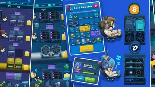 Crypto Idle Miner: Bitcoin mining game screenshot