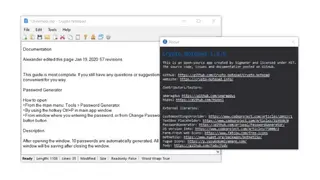 Crypto Notepad screenshot