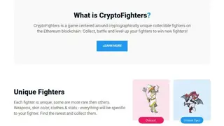 CryptoFighters screenshot
