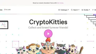 CryptoKitties screenshot