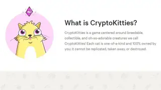 CryptoKitties screenshot