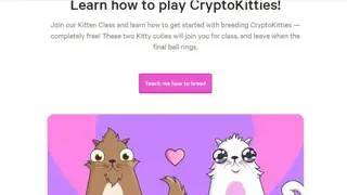 CryptoKitties screenshot