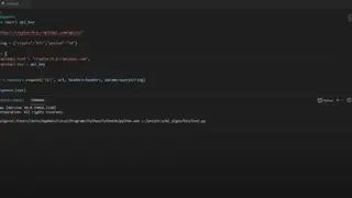 Cryptorch API screenshot