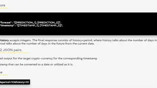 Cryptorch API screenshot