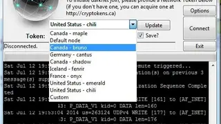 Cryptostorm VPN screenshot