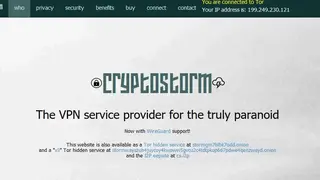 Cryptostorm VPN screenshot