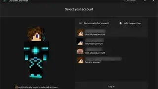 Crystal Launcher screenshot