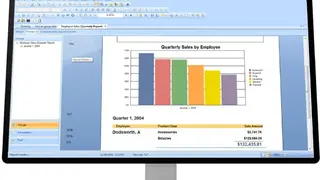 Crystal Reports screenshot