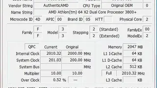 CrystalCPUID screenshot