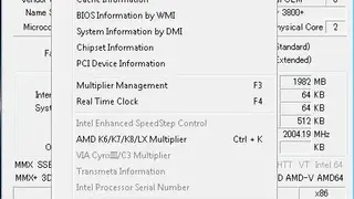CrystalCPUID screenshot