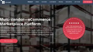 CS-Cart Multi-Vendor screenshot