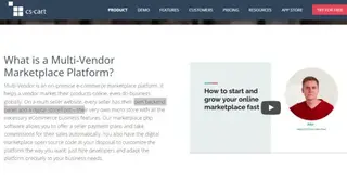 CS-Cart Multi-Vendor screenshot