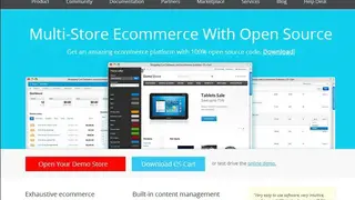 Cs.Cart Multivendor screenshot