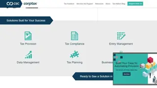 CSC Corptax screenshot