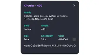 CSS Inspector screenshot