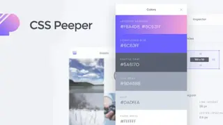 CSS Peeper screenshot