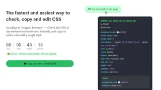 CSS Scan screenshot