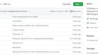 CSSViewer screenshot