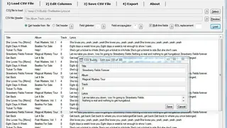 CSV Buddy screenshot