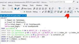 CSV Query screenshot
