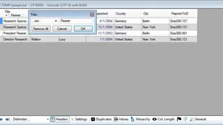 CSV Quick Viewer screenshot