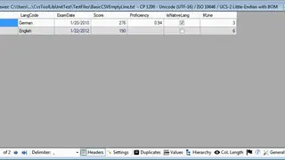 CSV Quick Viewer screenshot