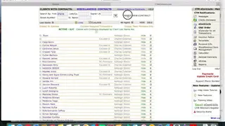 CTM eContracts screenshot