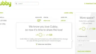 Cubby screenshot