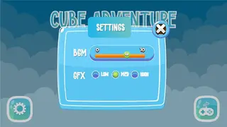 Cube adventure fun runner game screenshot