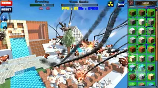 CUBE Physics Simulation screenshot