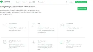 Cucumber screenshot