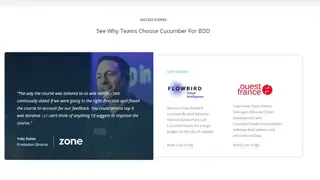 Cucumber screenshot