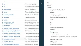 CucumberStudio screenshot