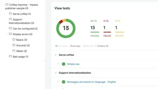 CucumberStudio screenshot