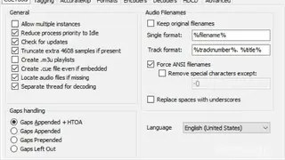 CUETools screenshot