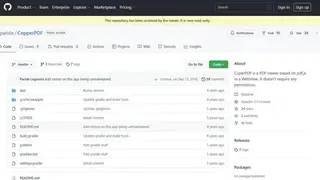CuprumPDF screenshot