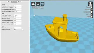 Cura screenshot