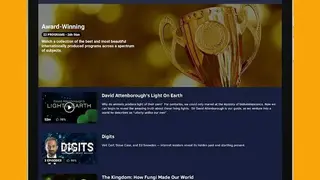 CuriosityStream screenshot