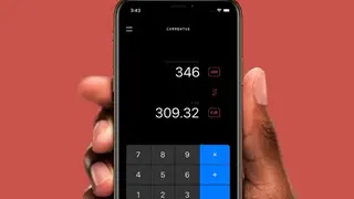 Currentus currency converter screenshot