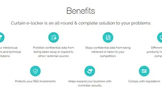 Curtain e-locker screenshot