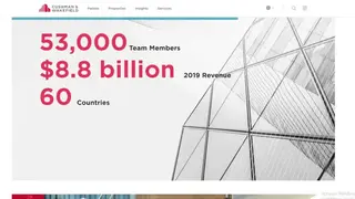 Cushman & Wakefield screenshot