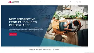 Cushman & Wakefield screenshot