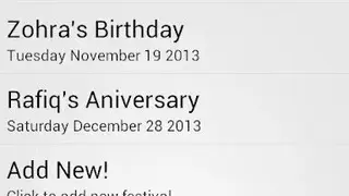 Custom Islamic Calendar screenshot