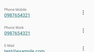 Customer Database screenshot
